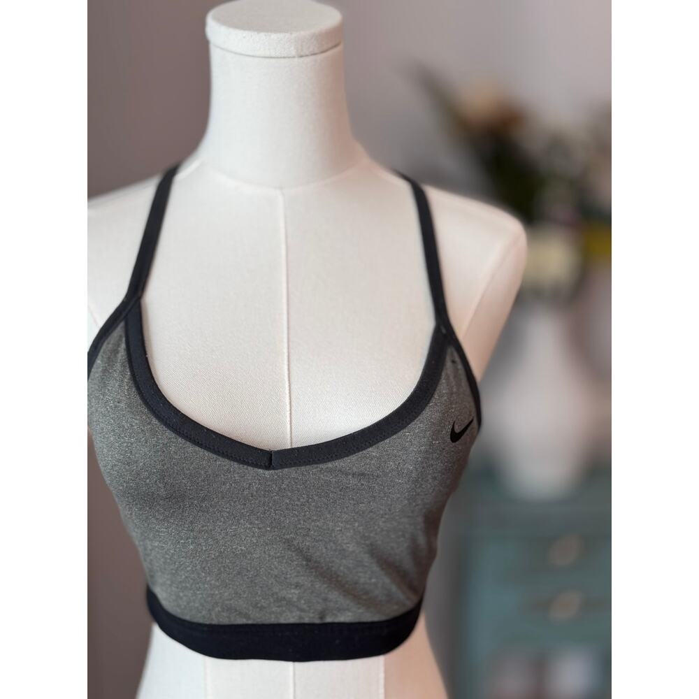 Nike Grey Sports Bra Size Large